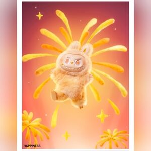 Aunthentic Pop Mart Labubu Big Into Energy - New Sealed Box "HAPPINESS"